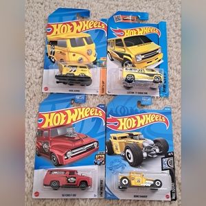 Hot Wheels Mooneyes Cars Lot of 4
